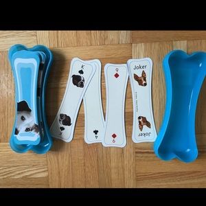 Umbra Dog bone shaped playing cards